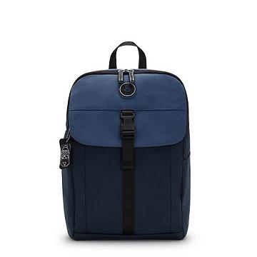 Bolsas Para Portatil Kipling Genadi 16" Backpack Azules | MX 1636MQ